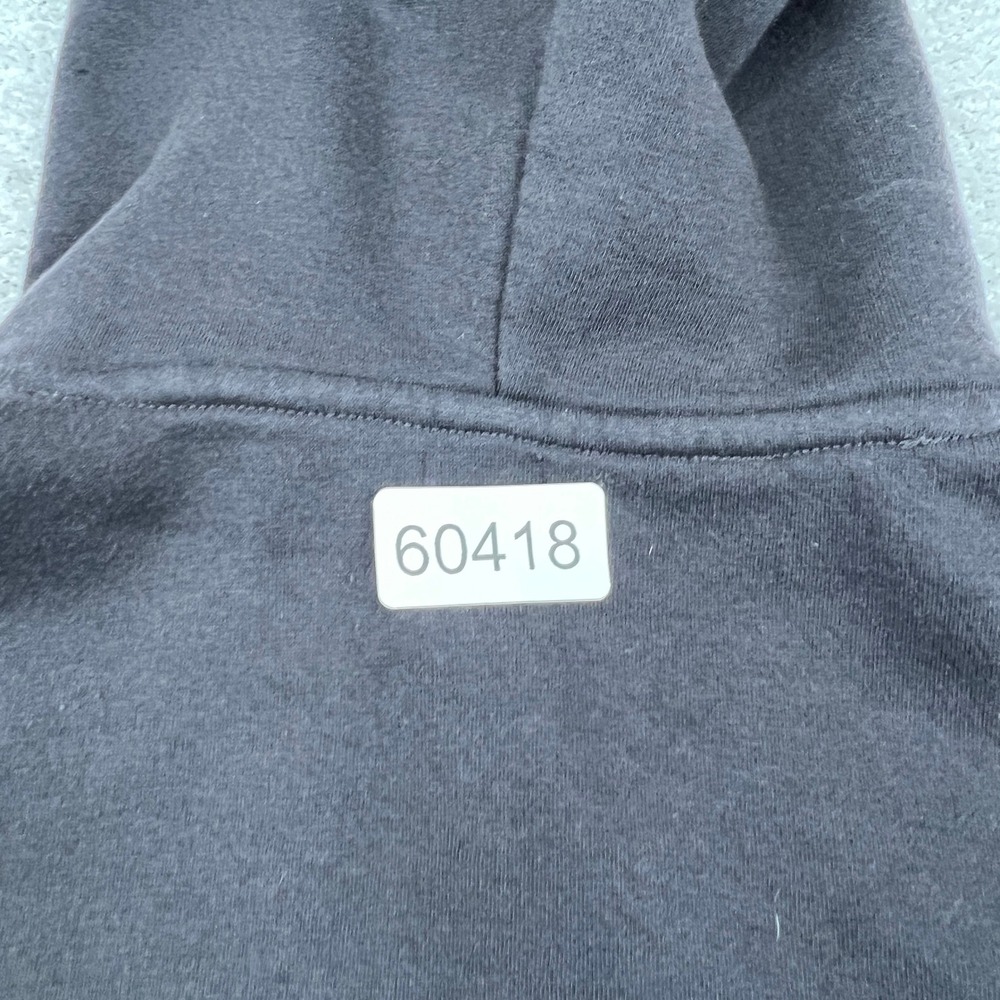H&M LOGG Atari Hoodie Mens Medium Black Retro Gaming Graphic Pullover Sweatshirt - Picture 8 of 8